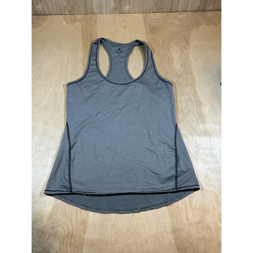 Athleta Women’s Gray Racerback Tank Top Size Small